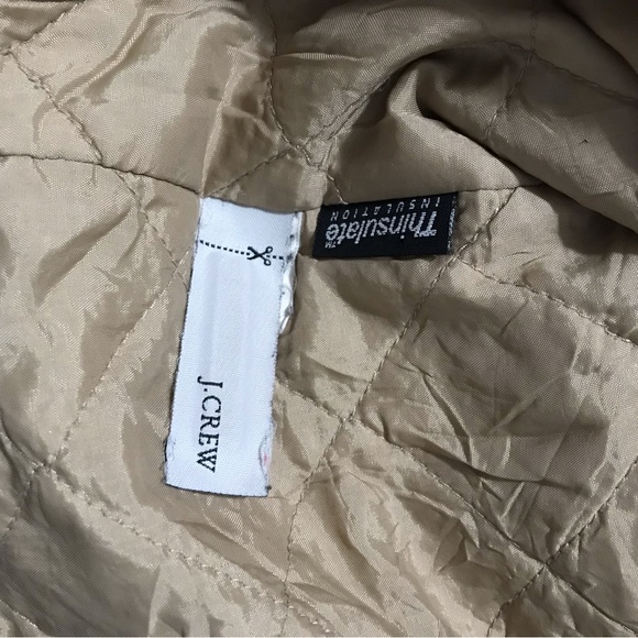 J Crew double breasted camel pea coat jacket - Picture 9 of 11